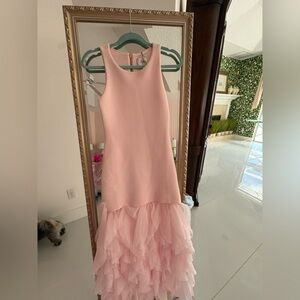 AJE LONG dress baby pink XS